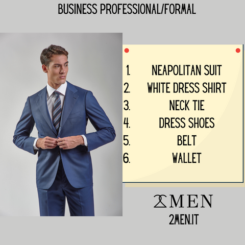 professional dress for men